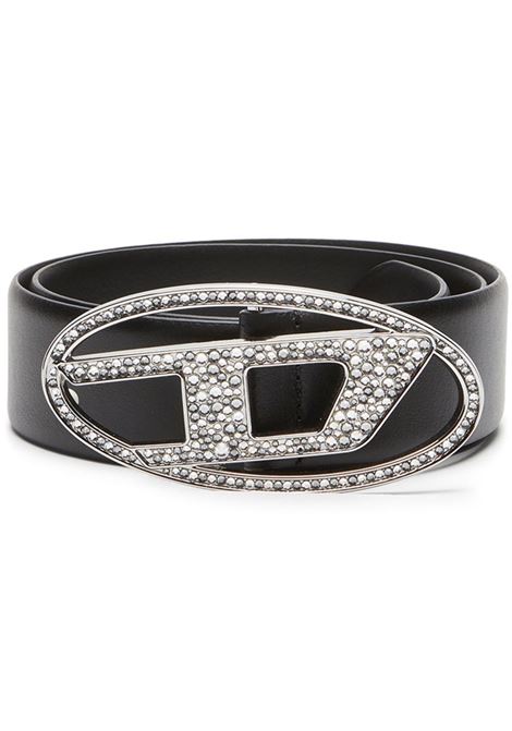 oval d belt woman black DIESEL | X09611 P6364T8013